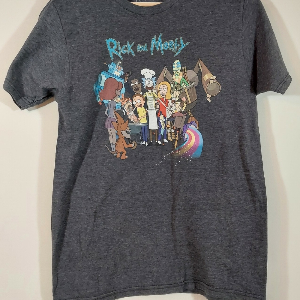Rick and Morty tshirt adult swim cartoon